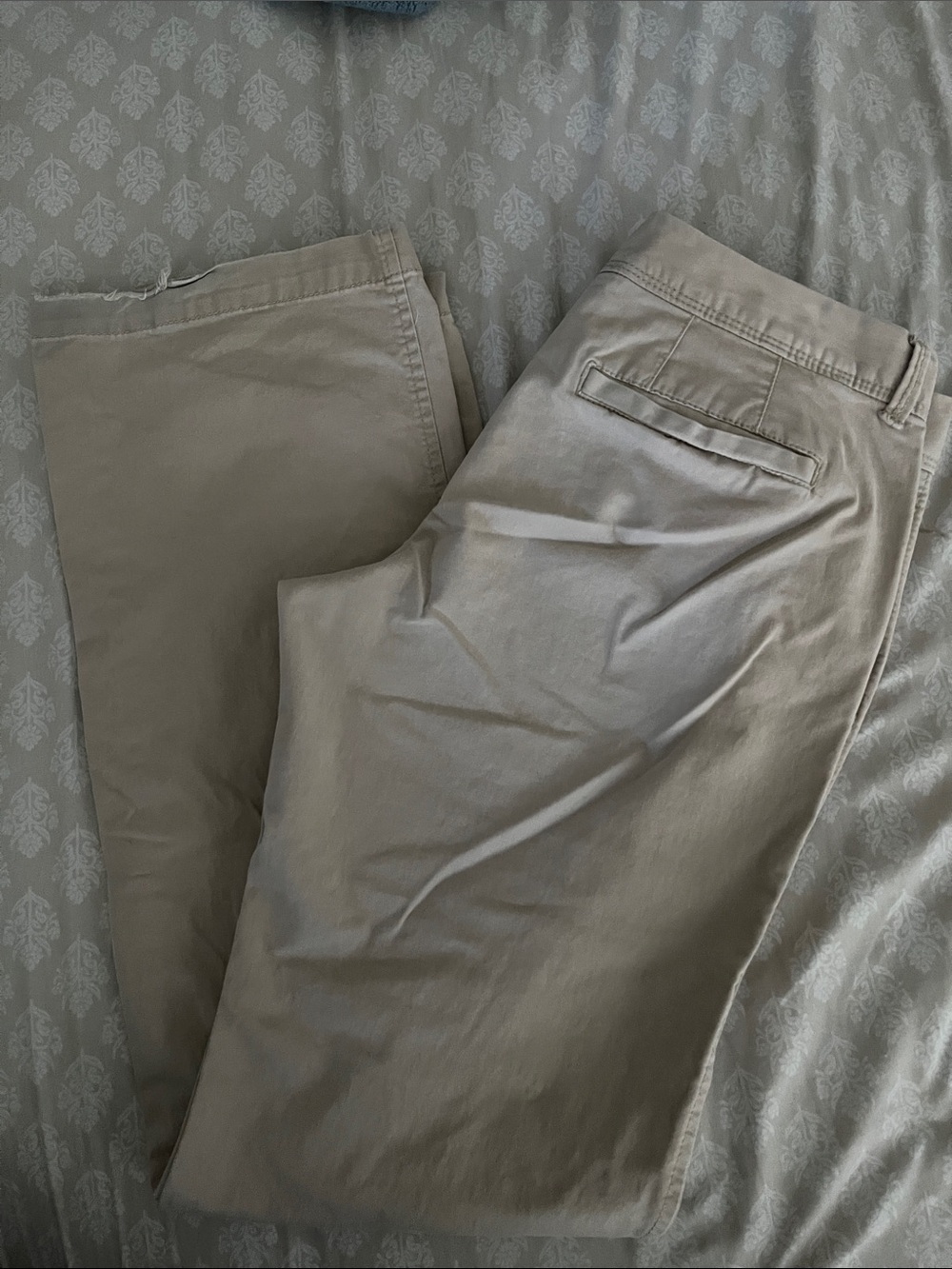 Khaki Boot-cut Pants - Picture 4 of 5